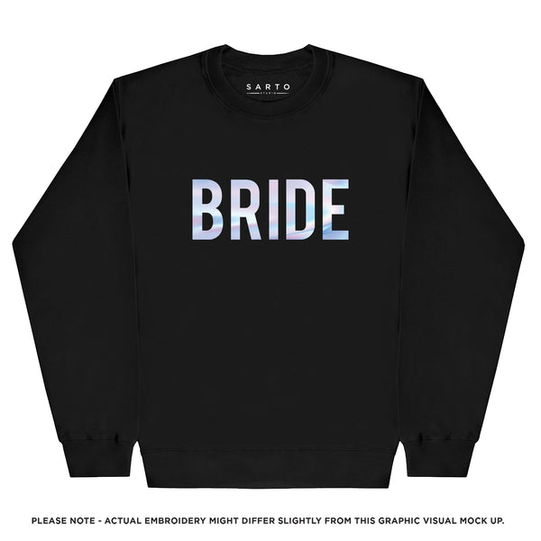 Bride Holographic Sweatshirt