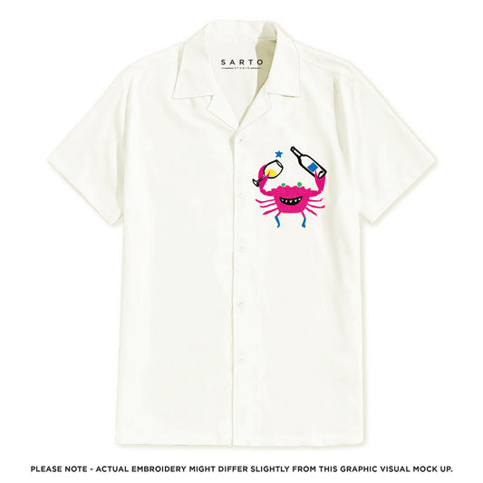 Oh Crab! cuban shirt