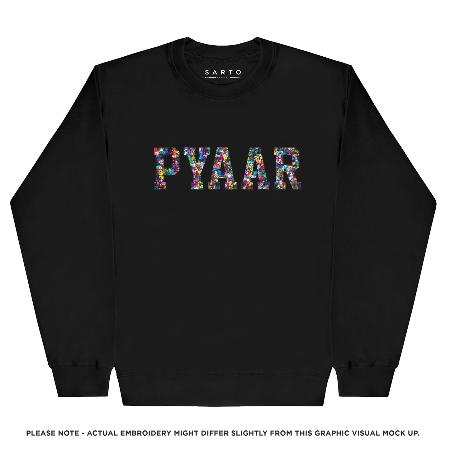 Pyaar Dosti Hai Sequin Sweatshirt