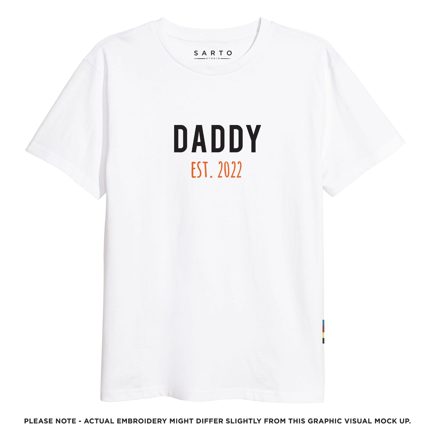 Mommy daddy est. 2022 Tshirt set