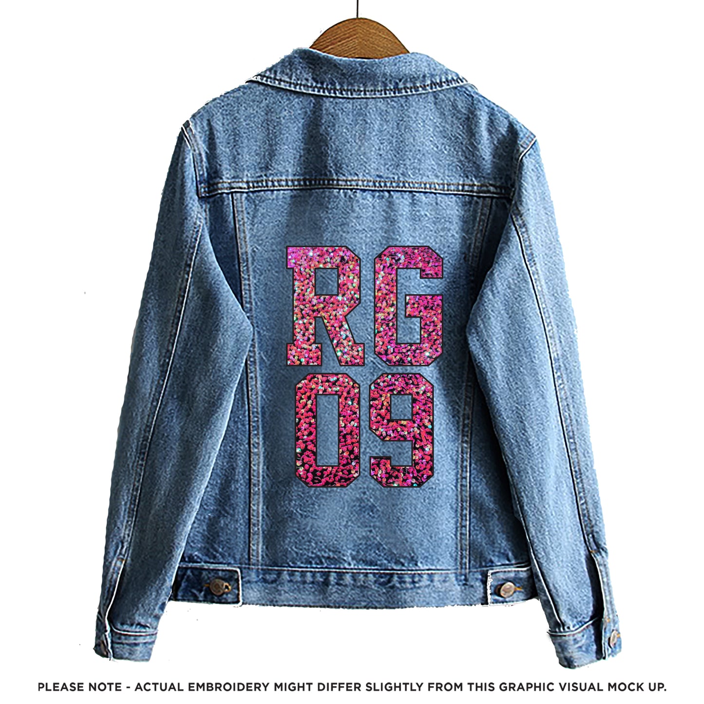 Sequin Denim Jacket