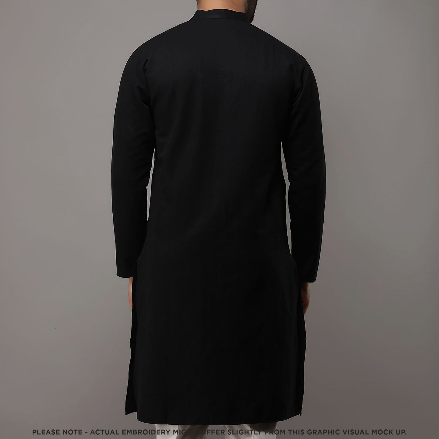 Poker (Hand embroidered zari) Kurta