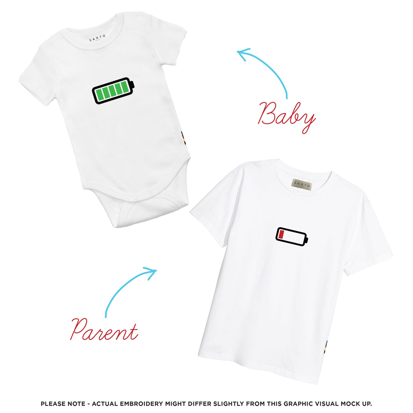 Parent + Baby Set - Battery