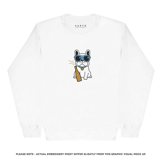 Champagne puppy sweatshirt