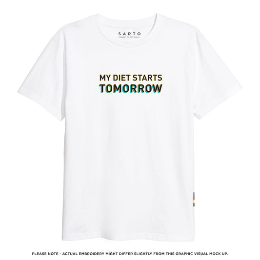 My Diet Starts Tomorrow Tshirt